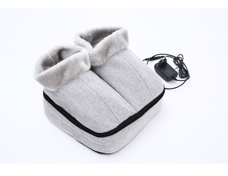 Heating Shoe Feet Warmer Electric Heating Massage Shoes