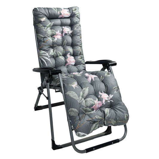 1Pc Chaise Lounger Cushion Recliner Rocking Chair Sofa Mat Deck Chair Cushion Chair Not Inlcuded  Standard Type